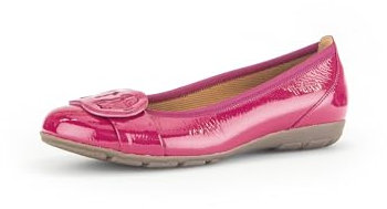 Gabor Damen Klassische Ballerinas, Frauen Flats,Ballerina-Schuhe,Ballet-Flats,flach,Ausgehschuhe,Abendschuhe,Slip-ons,Pumps,pink,35.5 EU / 3 UK