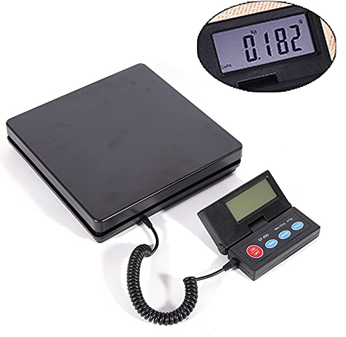 Pèse-colis - Balance de précision - Balance électronique à plateforme - 50 kg - Balance numérique - Balance de cuisine - Précision de 1 g - 24,5 x 24,5 x 5 cm