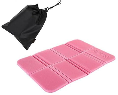 Hrlace Sitzkissen Outdoor Faltbares Sitzkissen Kinder Sitzmatte mit Tragetasche Wasserdicht Spielplatz Matte Sitzmatte Camping Picknick Wandern Gadget Nässeschutz für Outdoor Camping