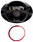 ontto 76mm Auto Lenkrad Dekorativer Ring Innenzubehör Passt für Audi A4 S4 B9 A3 8V S3 8Y Q2 A5 F5 A1 Avant A4L 2016-2020 Lenkrad Logo Aufkleber Emblem Trim Abziehbilder Abdeckung Autozubehör-D Rot
