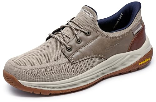Skechers Meroe Alden Azul BLU | Casual, slip-in, ajuste relajado, espuma viscoelástica refrigerada por aire, goma Goodyear