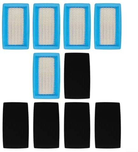 Kit di filtri dell'aria con prefiltri per soffiatori a zaino Echo PB 8010 e PB 9010, confezione da 5
