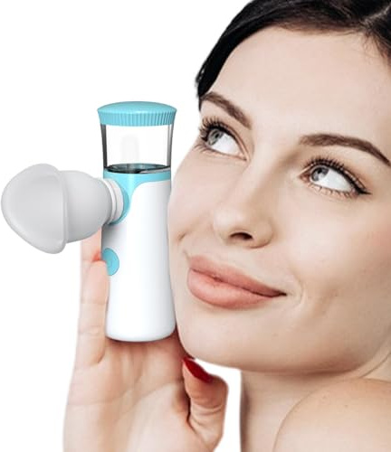 Sghtil Nano-Augennebel-Sprüher, Handsprüher für feuchtigkeitsspendende und beruhigende Haut, tragbares Augen-Dampfgerät, kühler Nebel, trockene Augen, Hautpflege für Zuhause, Schule