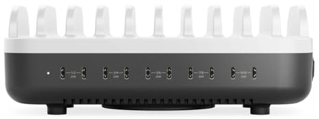 Alogic Powerfin 10 Port 100w USB-C Desktop Charging Station