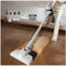MeLtor Aspirateur Balai Laveur 120W 18Kpa 35 Min, Aspirateur Balai sans Fil Léger Puissant Aspirateur Lavant pour Les Poils d'animaux/Tapis/Sols Durs,White