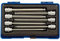 Draper 16297 3/8 Inch Square Drive Hexagonal Socket Bit Set, 150mm , Blue