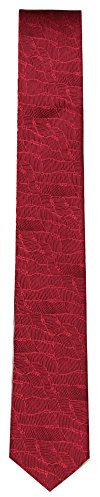 Olymp Herren Krawatte Herren-Accessoire Uni & Uninah, Größe: Onesize, Farbe: Rot