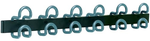 Unilux Garderobenhaken, mehrfach, Blau