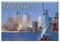 Kühlschrankmagnet New York City Statue of Liberty Souvenir, 2,5 x 3,5 cm
