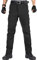 FREE SOLDIER Herren Winter wasserdichte Skihose Jagd Outdoor Hose Winddichte Thermohose Winterhose Softshellhose zum Klettern und Wandern(Schwarz,44 Lang)