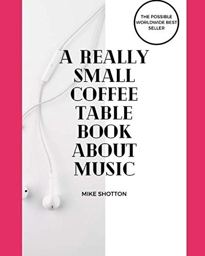 a small coffee table book about music