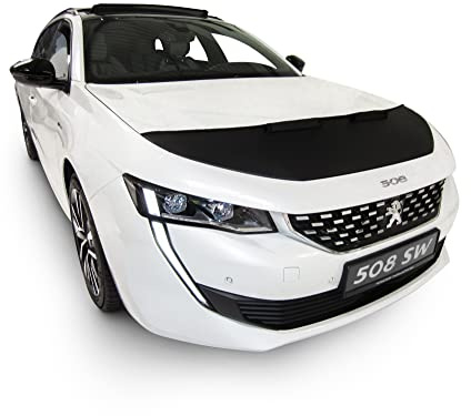 AB3-00563 Auto Bra kompatibel mit Peugeot 508 Bj. ab 2018 Haubenbra Steinschlagschutz Tuning Bonnet Bra