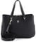 Tommy Hilfiger Damen Th Element Shoulder Bag Schulranzen, Schwarz, M EU
