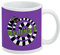Beetlejuice - Taza de café de cerámica con logotipo de gusano de arena, tazas de regalo novedosas para café, té y bebidas calientes, 11 onzas, color blanco