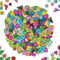 Tessere Mosaico Piastrelle Mosaico Vetro, Colore Misto Irregolari Pezzi di Vetro,Tessere per Mosaico Piastrelle Assortite per ​Lavori Artigianali,Decorazioni,200g(Pancromatico)