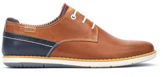 Pikolinos Zapatos Cordones en Cuero JUCAR para Caballero Color Brandy