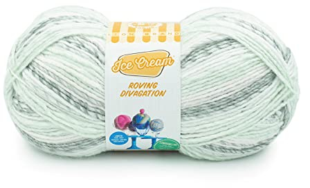 Lion Brand Ice Cream Roving Stripes Yarn-Dots -921-612