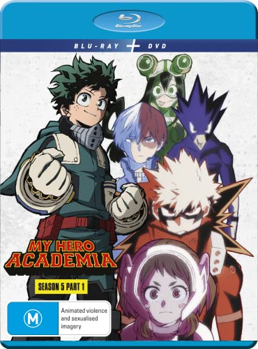 My Hero Academia: Season 5 - Part 1 (Blu-ray / DVD) [Region B] [Blu-ray]