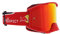 Red Bull SPECT Eyewear Strive 009 Motocross Brille (Red,One Size)