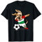 Dabbing Dog Ungarn Fußball Fans Trikot Ungarisch Fußball T-Shirt