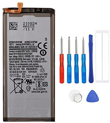 Swark EB-BF927ABY Batterie compatible avec Galaxy Z Fold 3 5G SM-F926 Écran principal avec outils