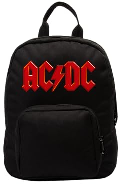 Rocksax S8429396 Rucksack, Schwarz/Rot (AC/Dc), Einheitsgröße