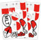 Finest Folia 2er Set DIN A4 Länderaufkleber Fahne Aufkleber Länderfahne Flagge für Auto Motorrad Sticker Länderflagge selbstklebend wetterfest R217 (37 Malta)