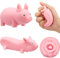 Bambebe 3 Stück Schweine Quetschspielzeug, Squishy Squeeze Spielzeug, Kreatives Dekompressions Rosa Schweinchen Spielzeug, Stressspielzeug Schwein, Anti Stress Spielzeug für Erwachsene und Kinder