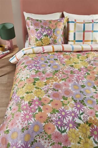 Oilily Mako-Satin-Bettwäsche-Garnitur Lucia Farbe Multi Größe 155x220+80x80