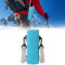 KARELLS Custodia Bottiglia, Borsa per Borraccia in Neoprene, Porta Bottiglia Acqua in Neoprene con Tracolla, Porta Borraccia Termica Borsa, per Viaggiare, Escursionismo, 1100ML, Blu