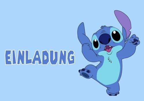 ich Geburtstag Einladungskarten 12 Stück Kindergeburtstag LIL