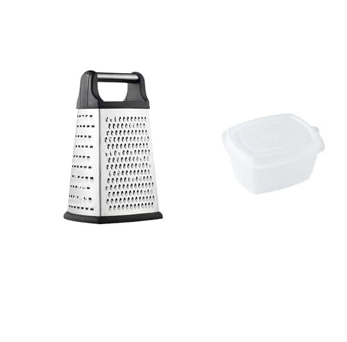 Four-Side Box Grater Vegetable Slicer Mandoline Chopper Tower-Shaped Potato Cheese Garlic Multi-Purpose Cutter Kitchen