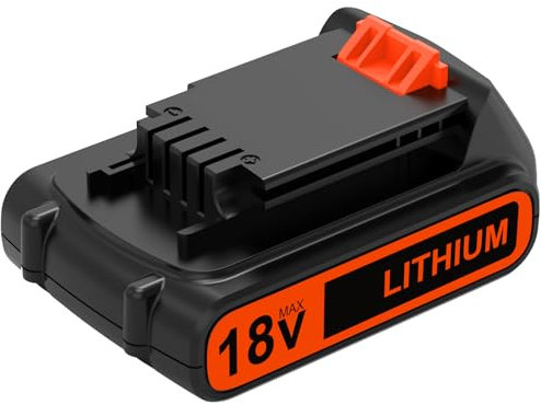 18V 3.0Ah lithium Battery Replacement for Black Decker 18V Battery for Black Decker LB2X4020 BL2018 LBXR20 LBXR20-OPE LB20 LBX20 BL2018-XJ 194205-3 194309-1 194204-5 196399-0 196673-6 LXT-400