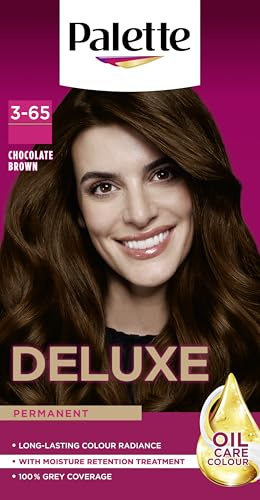 Palette Deluxe Creme Colouration Hair Dye, 3-65 Chocolate Brown