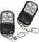 Garage Door Remote Control Fob, CJBIN 2 Pcs 433mhz Garage Remote Control Key Fob, Wireless Gate Remote Control Fob, Garage Door Opener Remote, Replacement Garage Key Fob For Car Garage Door Opener