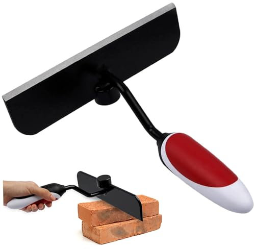 Masonry Chisel, Brick Chisel, Metal Masonry with Comfortable Extend Handle, 9.06 Inch Wide Brick Cutter for Concrete Tools