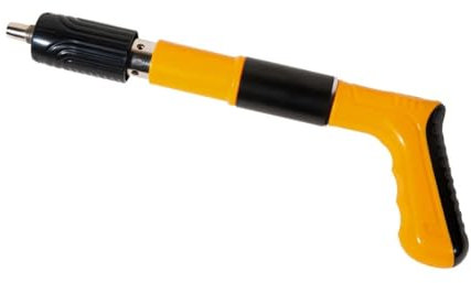 TIEOAXFT Handheld Powerful Concrete Nail Gun Dedicated Mini Nailer Wall Concrete Nail Gun Flooring Roofing Framing Palm Gun(Orange)
