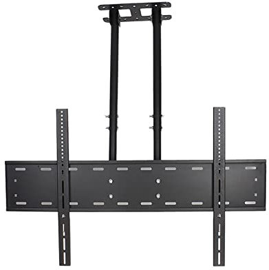 Decken-TV-Halterung, verstellbar, neigbar, doppelpolig, für 152,4–254 cm (60–100 Zoll) LCD-, LED-, Plasma-Flachbildfernseher