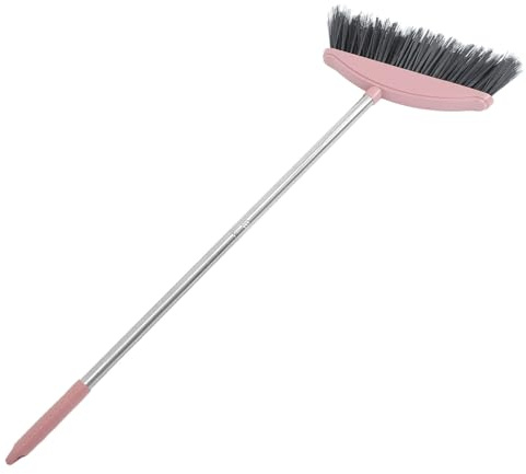 DIYEAH Indoor Broom Soft Bristle Sweeping Brush for Pet Hair Floor Brush | with Long Handle for Kitchen Home Cleaning Courtyard and Outdoor Use