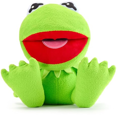 Disney Store Official - Die Muppets - Kermit - Big Feet Kuscheltier - Plüschtier zum Sammeln mit überdimensionierten Füßen - ca. 25 cm/10