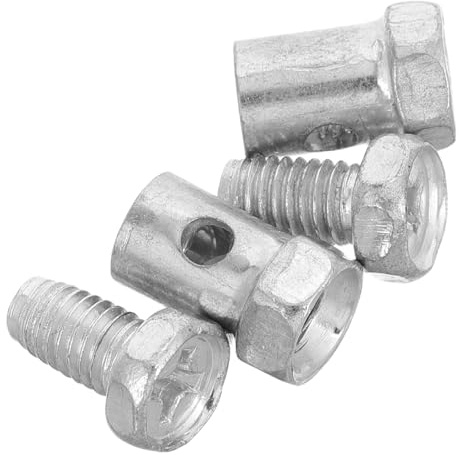 SILENRADAWN Metal Throttle Cable Ends Clamp Suitable for Outdoor Sports and Recreation Performance with Impact Resistance 2pcs for Fourwheel Beach Vehicles and Motorcycles