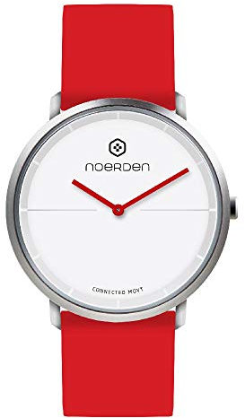 NOERDEN LIFE2 - Rosso - Silicone - Smart Watch ibrido - 38mm