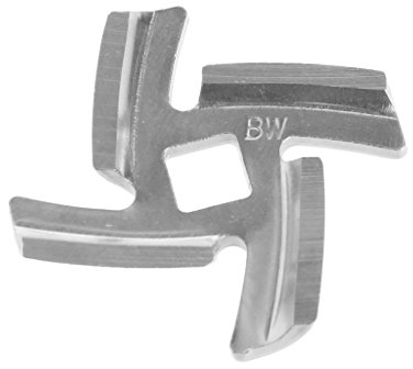 BIlinl Pieza de repuesto para picadora de carne de acero inoxidable, 1 unidad de 50 mm para Moulinex HV6