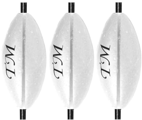 Trout Master OVAL Fast Pilot Fluo Weiß – 32x16mm – 3 Stück von Spro