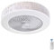 Ventilador de Techo con Luz Lámpara LED 36W - Ventilador Invisible APP Control Con Mando a Distancia Regulable Fría/Neutra/Cálida - Φ51*H24 cm- Decoración de interiores - Plafón de techo lluminación