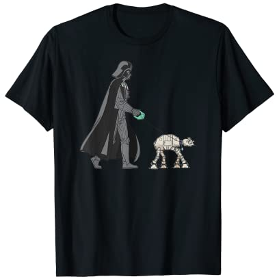 Star Wars Darth Vader the Dog Walker Meme T-Shirt