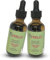 Mielle Organics Hair Products Lot de 2 huiles de croissance des cheveux au romarin et à la menthe 56,7 g infusées avec de la biotine pour encourager et renforcer la croissance des cheveux, débarrasser