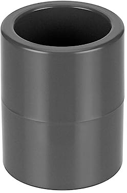 REKUBIK PVC-U Doppelmuffe 2X Klebemuffe Größe 63mm x 63mm