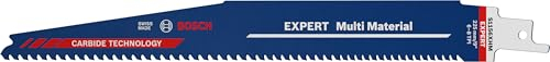 Bosch Professional 10x Hojas de sierra sable Expert `Multi Material` S 1156 XHM (para Hierro fundido, Longitud 225 mm, accesorios Sierra sable)