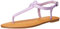 Amazon Essentials Sandalo Infradito Casual con Cinturino Alla Caviglia Donna, Lavanda, 36 EU